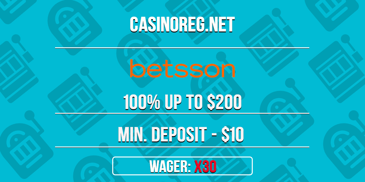 Betsson Casino Welcome Bonus