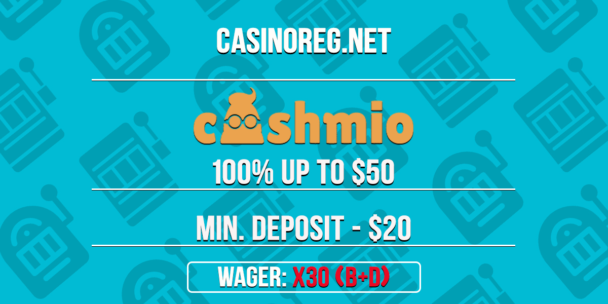 Cashmio Casino Welcome Bonus