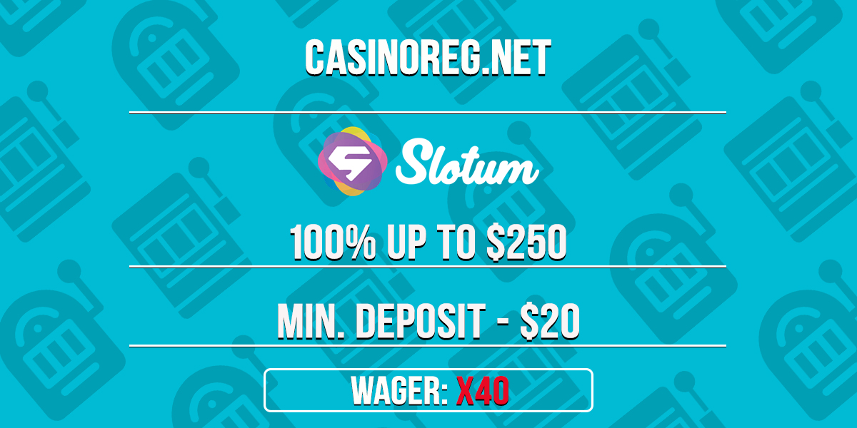 Slotum Casino Welcome Bonus