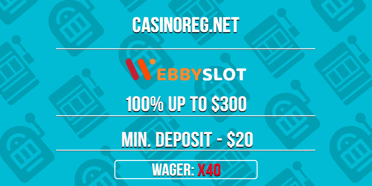 WebbySlot Casino Welcome Bonus