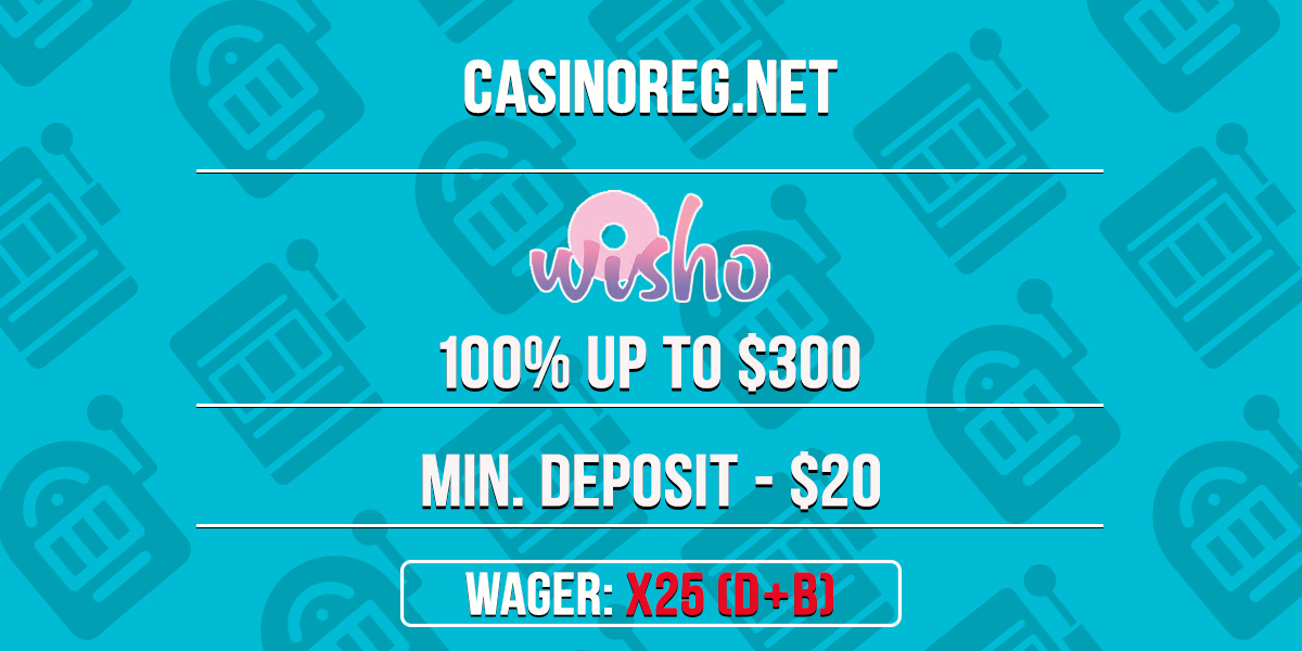 Wisho Casino Welcome Bonus