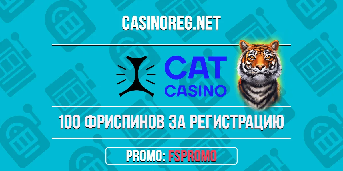 Бонус без депозита в Cat казино