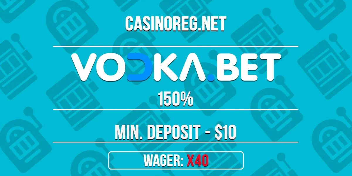 Vodka Bet Casino Welcome Bonus